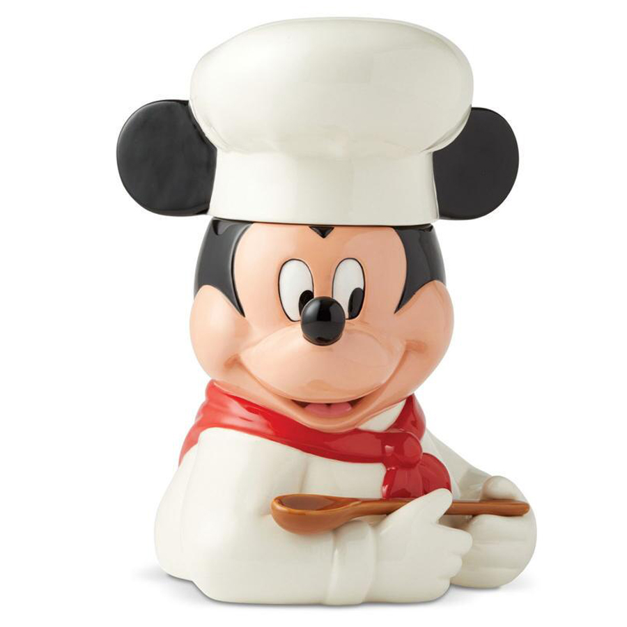 Chef-Mickey-Cookie-Jar-side