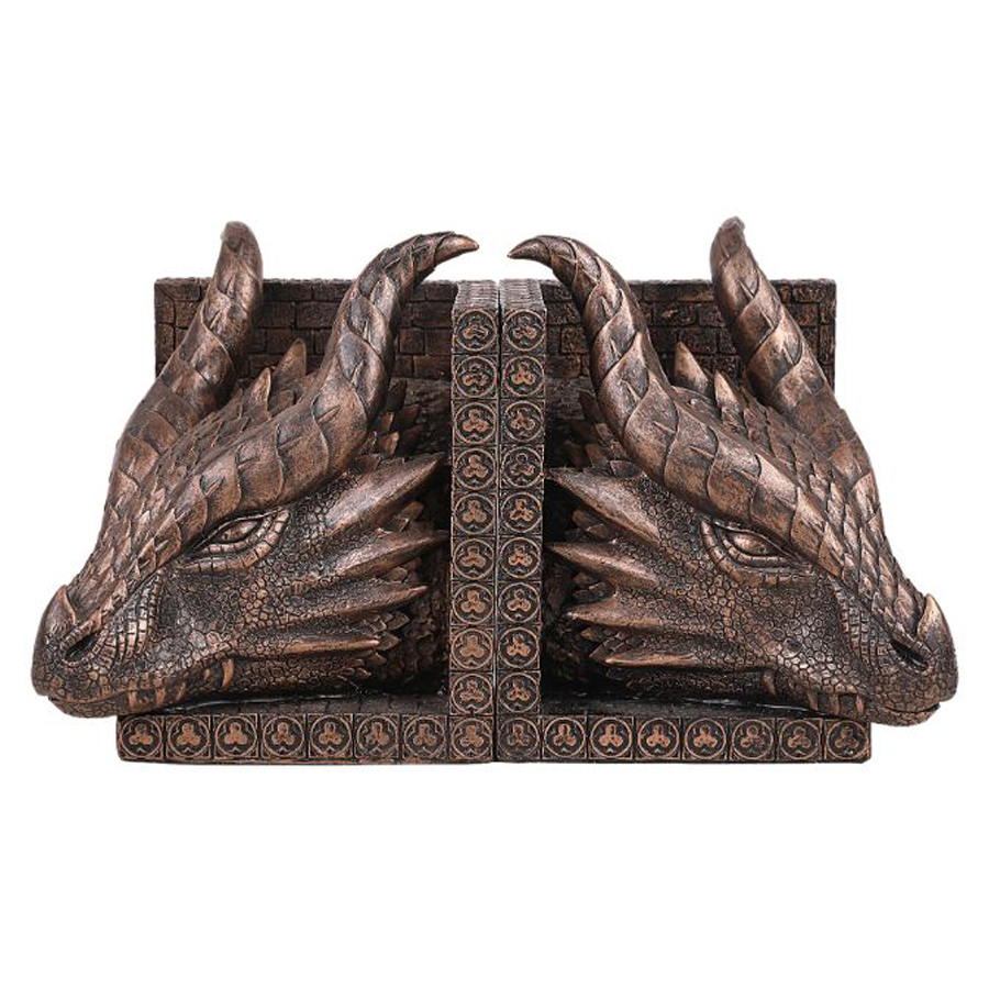 Dragon-bookends