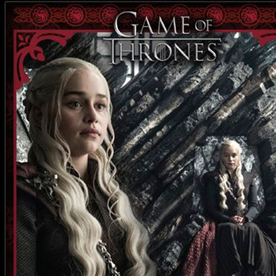 Daenerys-Framed-Print-close