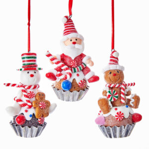 Cupcake-Ornament-Set