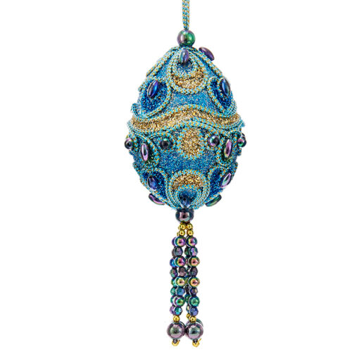 Peacock-Egg-Ornament-B