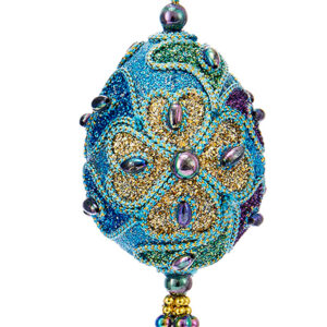 Peacock-Egg-Ornament-C-close