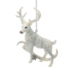 Silver-White-Deer-Ornament