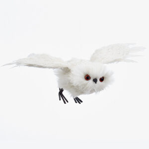 Flying-White-Owl
