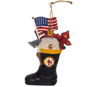 Fireman's-Boot-Ornament