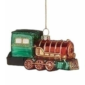 Green-Glass-Train-Ornament