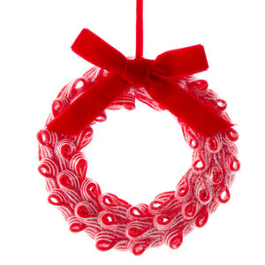 Peppermint-Wreath-Ornament