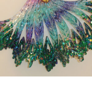 Peacock-Ornament-Blue-tail