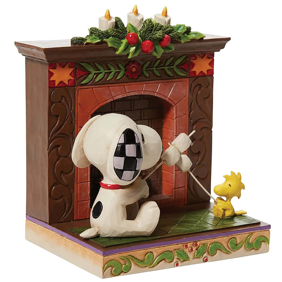 Snoopy-Fireplace-angle-left