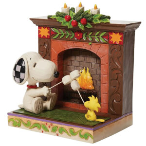 Snoopy-Fireplace-angle-right