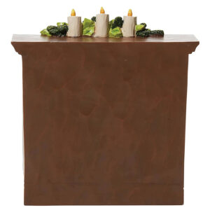 Snoopy-Fireplace-back