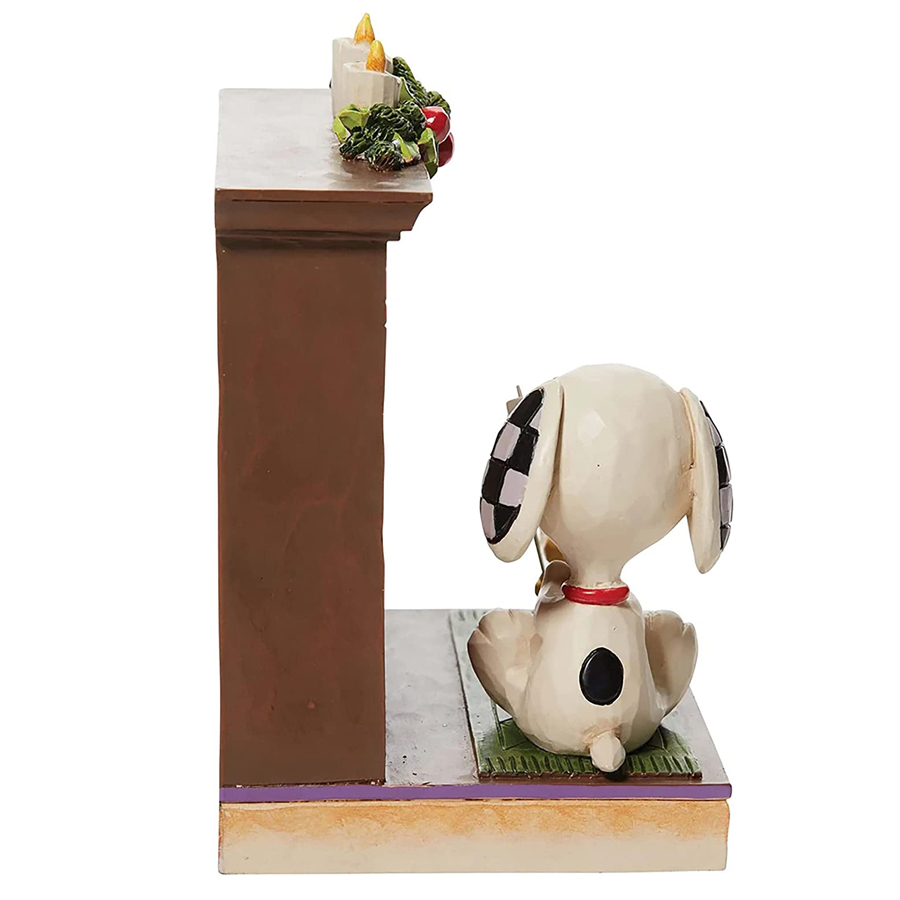 Snoopy-Fireplace-left