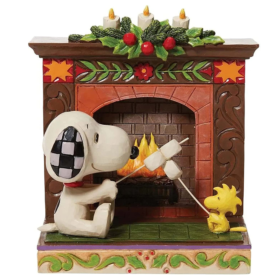 Snoopy-Fireplace
