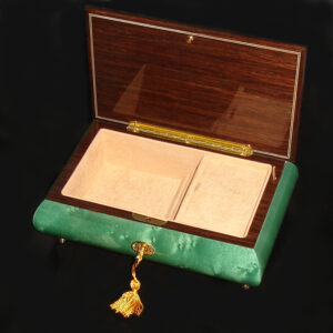 Italian-Inlay-Jewelry-Box-Green-open