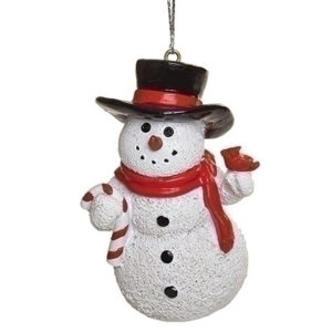 Snowman-Cardinal-Ornament