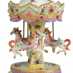 Beige-Carousel-red-gems-close