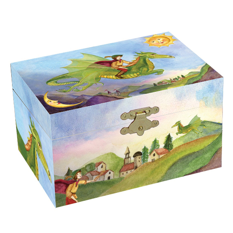 Playful Dragon Musical Jewelry Box | The Music Box Company Playful Dragon Musical Jewelry Box | The Music Box Company