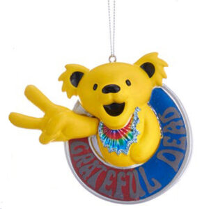 Peace-Bear-Yellow-Ornament