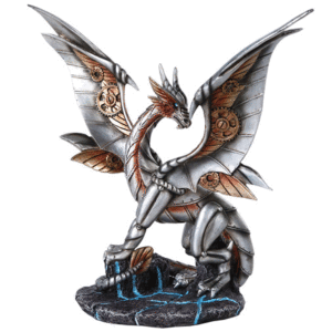 Silver-Steampunk-Dragon