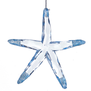 Starfish-Acrylic-Blue-Ornament