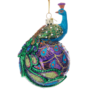 Glass-Peacock-Ball-Ornament