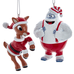 Rudolph-and-Bumble-Ornament