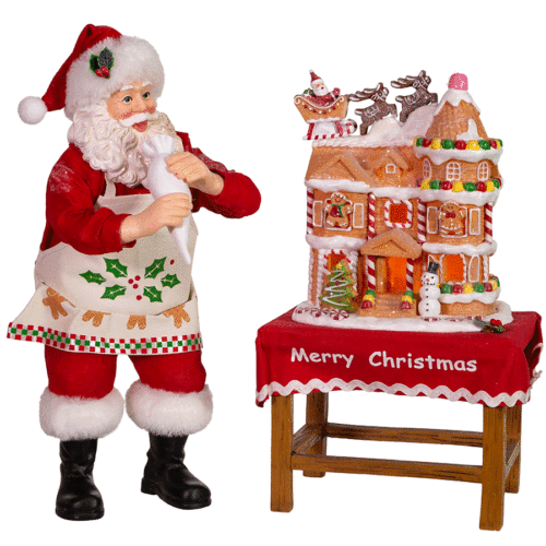 Santa-Gingerbread-House