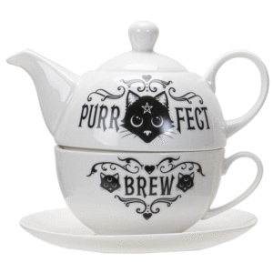 "Purrfect Brew" Tea for One