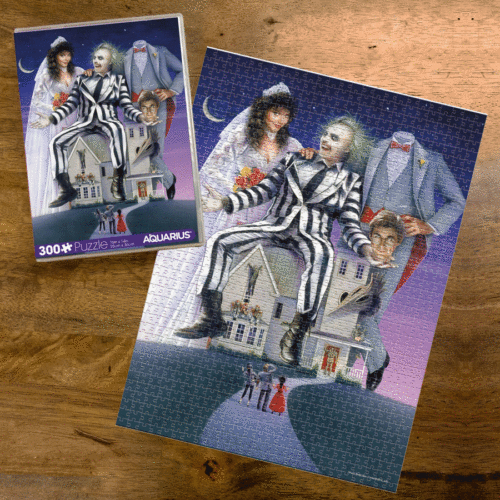 Beetlejuice-VHS-Puzzle-display