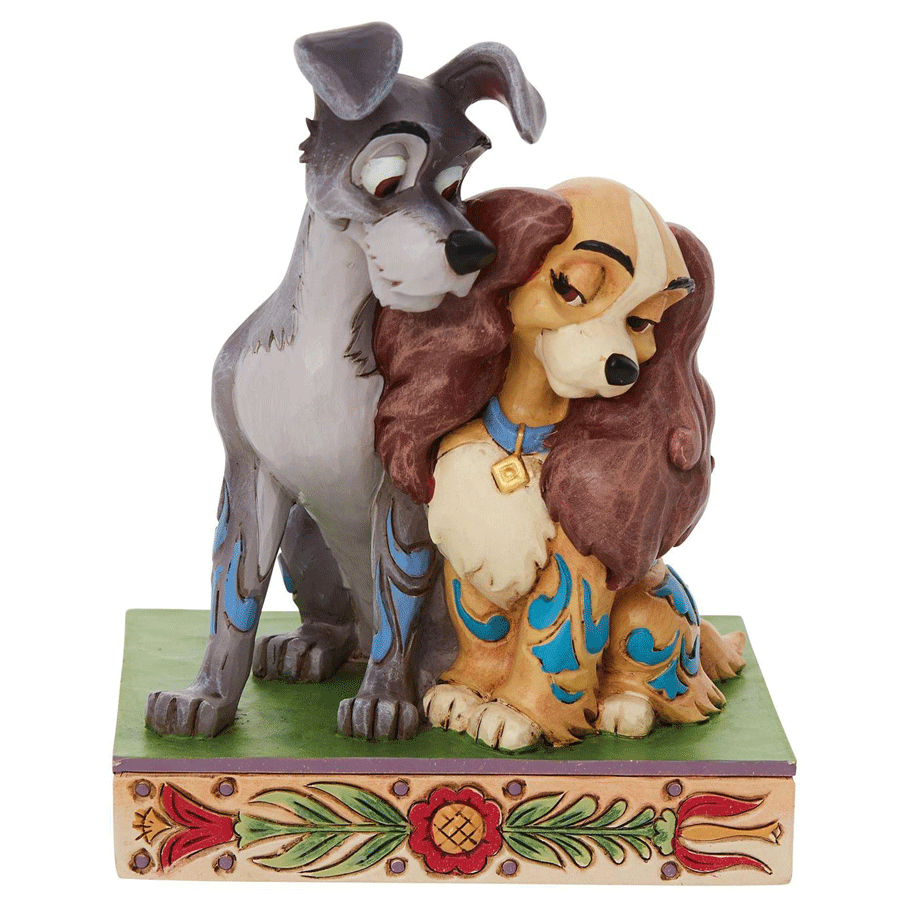 [RONRON]HEART LADY AND THE TRAMP STRING バッグ★ディズニー★ Lady and The Tramp - Lady & Tramp Heart | PIN 16444