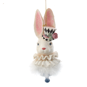White-Rabbit-Ornament