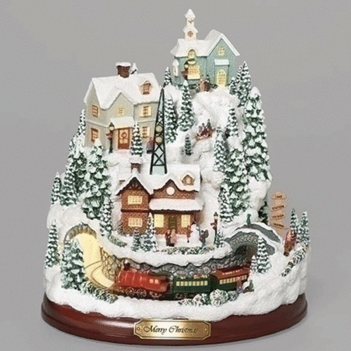 Mountain-Village-&-Train