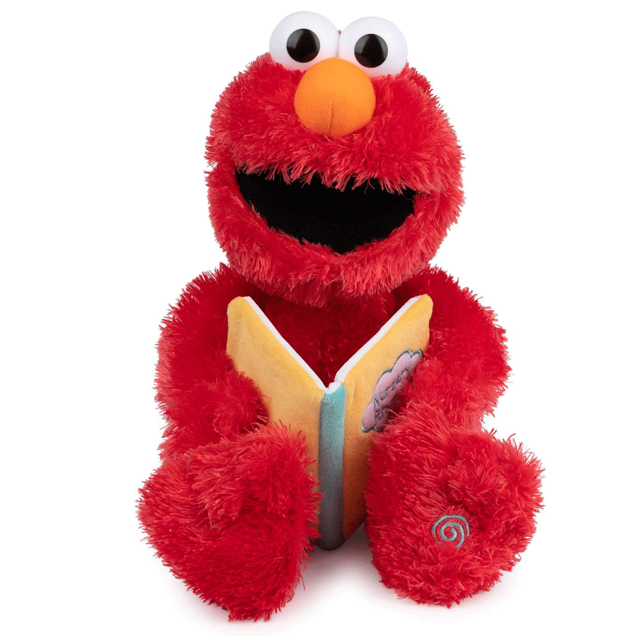 Nursery Rhyme Talking Elmo Plush | The Music Box Company