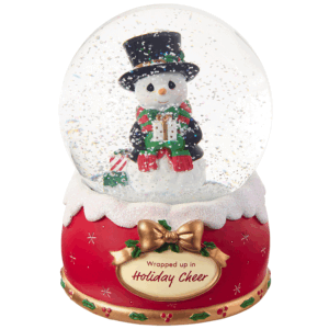 Snowman--Cheer-Globe