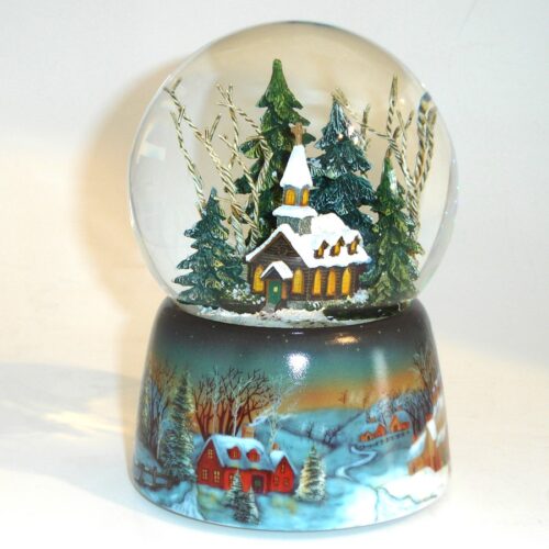 Brown-Church-Snow-Globe