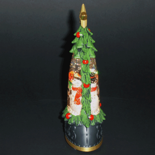 Tree-Shaped-Globe Snowman-side
