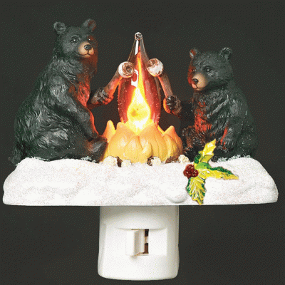 Black-Bear-Campfire-Light