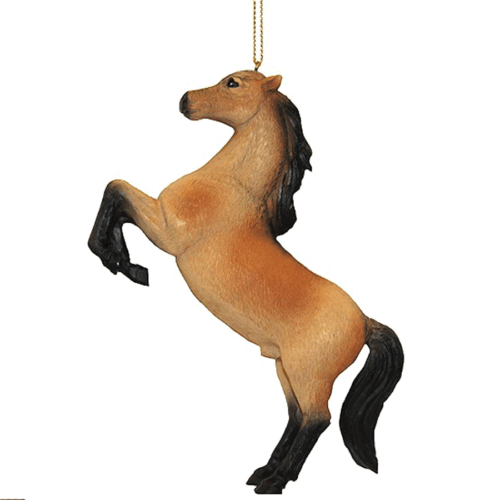 Buckskin-Horse-Ornament