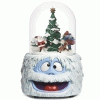 Bumble-Head-Snow-Globe
