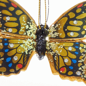 Butterfly-Yellow-Orn-close