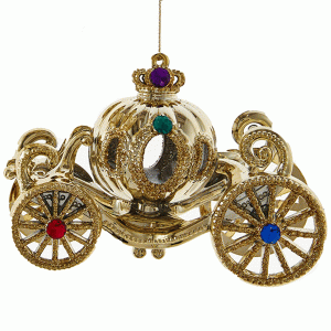 Carriage-Ornaments-Gold