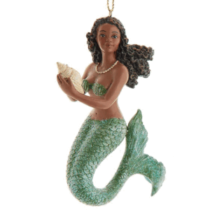 Dark-Mermaid-Ornament-green