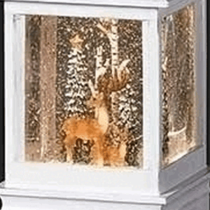 Deer-White-Swirl-Lantern-close
