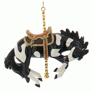 Black-White-Horse-Ornament