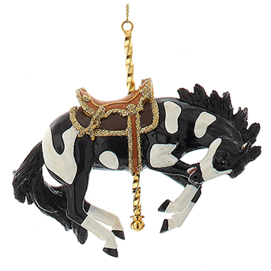 Black-White-Horse-Ornament