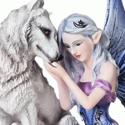 Fairy-with-White-Wolf-close
