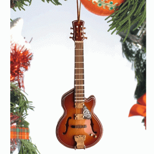 Brown-Cutaway-Guitar-Ornament