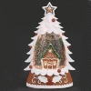Gingerbread House in Plastic Snow Globe