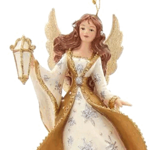 Gold-&-White-Angel-Orn-Brunette-close