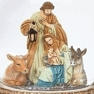 Holy-Family-Globe-animals-close